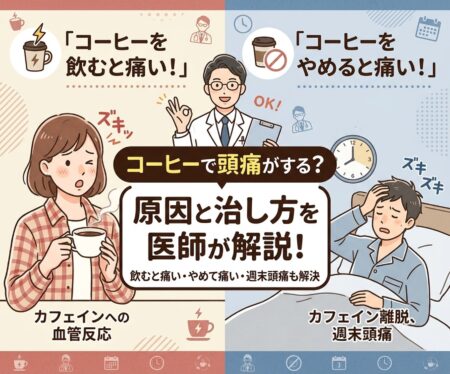 コーヒー（カフェイン）頭痛